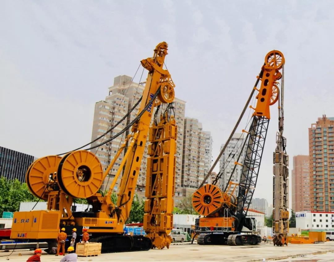 上海金泰SX40双轮铣多方出击国内深隧、轨交施工市场